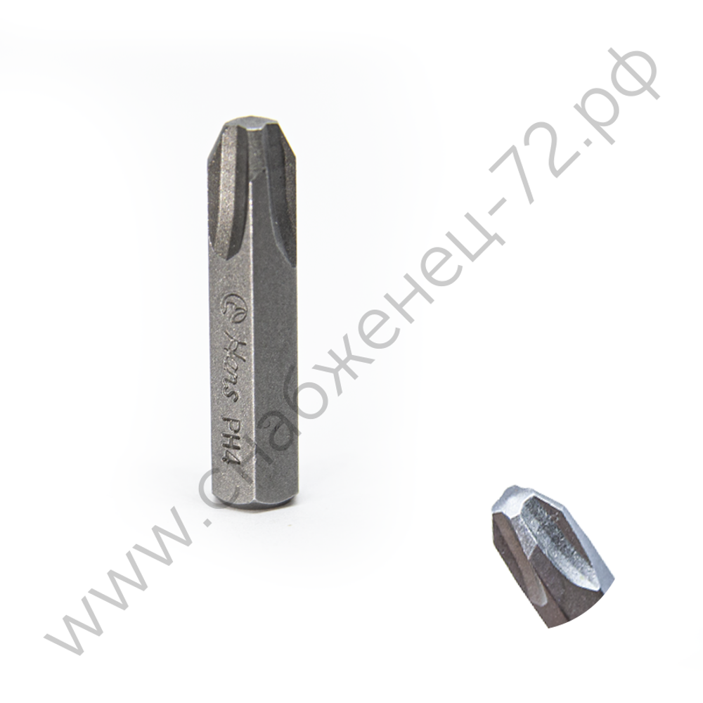 022-4PH4 бита крестовая короткая на 5/16" PH4
