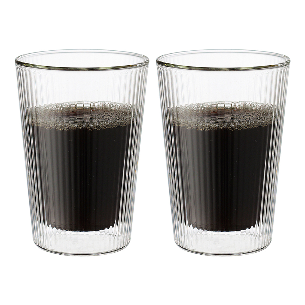 Набор из 2-х стаканов soft ripples, 380 мл