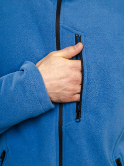 Кофта "НОХО" флисовая мужская, цвет "Полуночная синева"