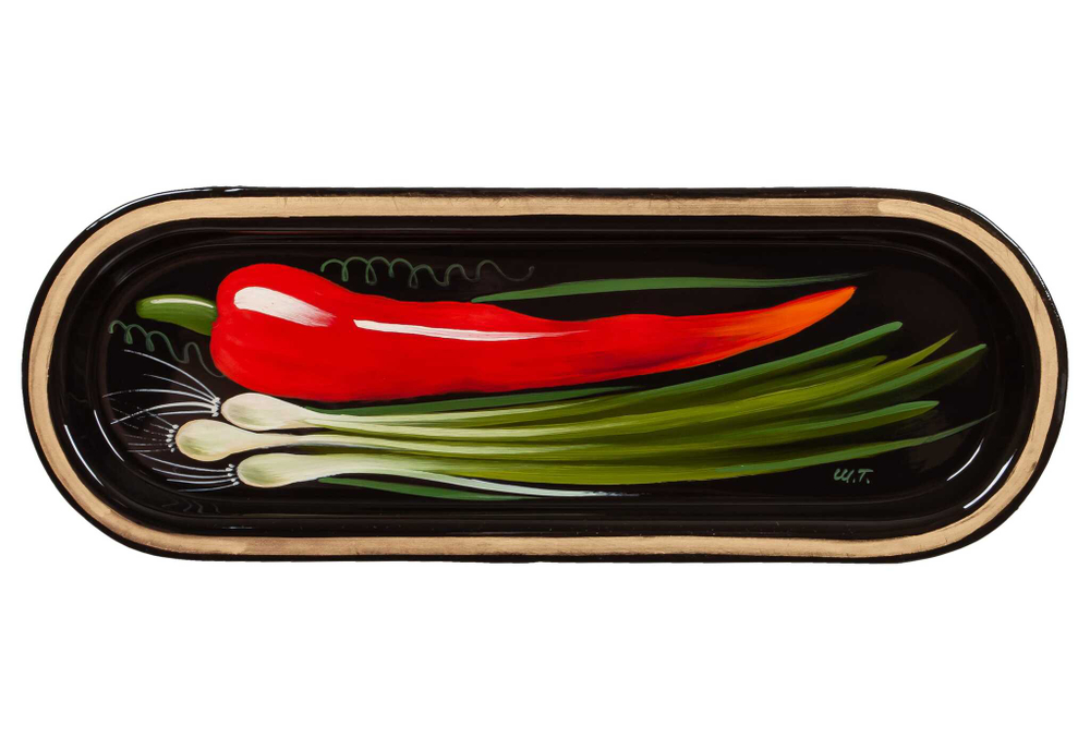 Zhostovo metal tray A4D18092023041
