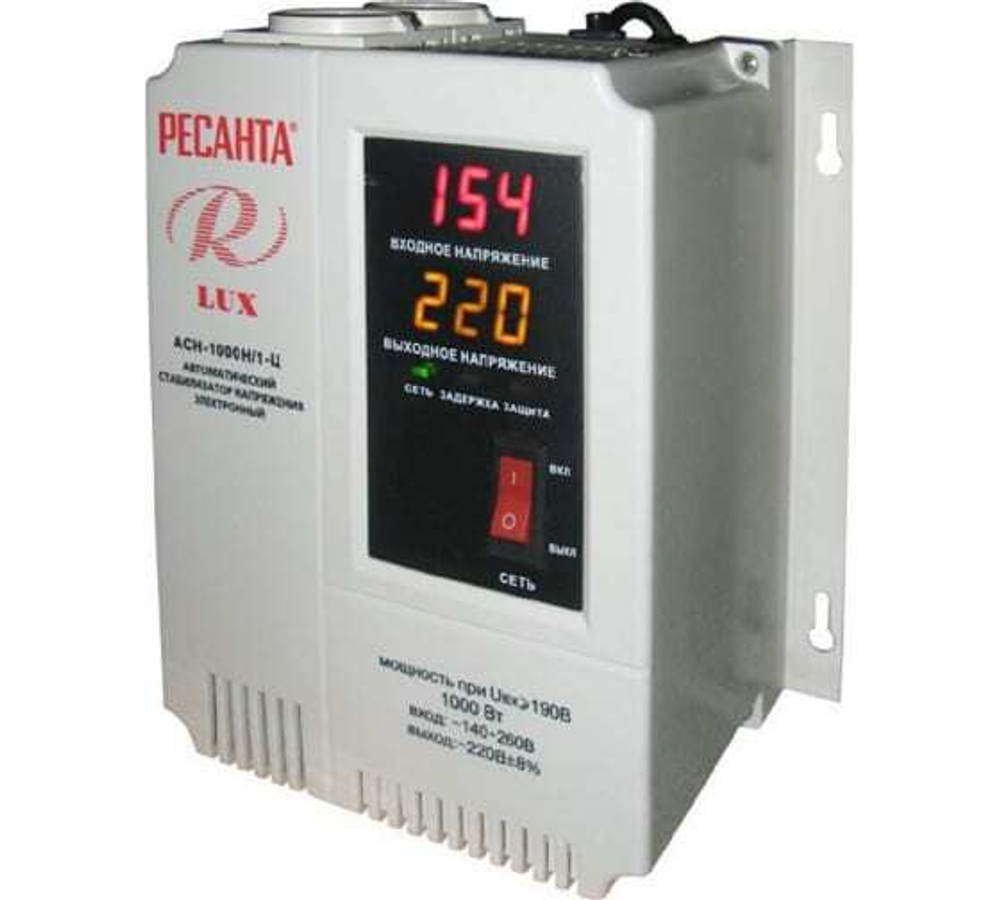 Стабилизатор АСН-1000 Н/1-Ц РЕСАНТА Lux