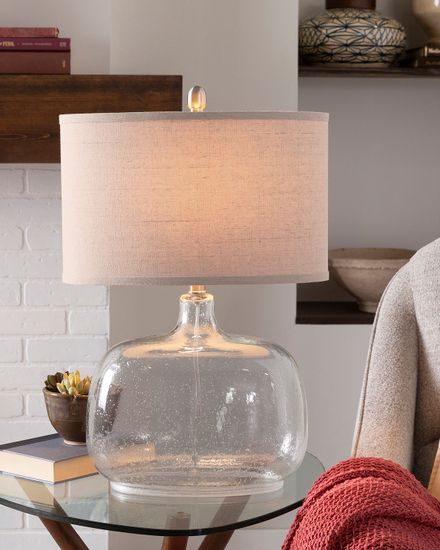 Прозрачная настольная лампа “Зельда”