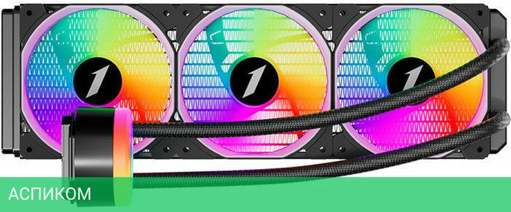 Система жидкостного охлаждения для процессора 1stPlayer TS2 360 Black (TS2-360-BK)
