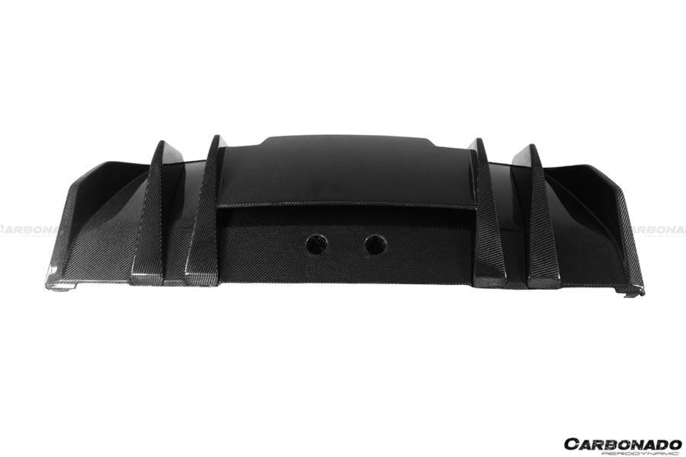 Карбоновый диффузор в стиле VRS для AUDI R8 4S COUPE | SPYDER 2015-2019 Ауди