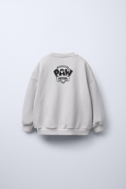 ZARA ТОЛСТОВКА С ПРИНТОМ «PAW PATROL»™, ЦВЕТ ЛЬДА