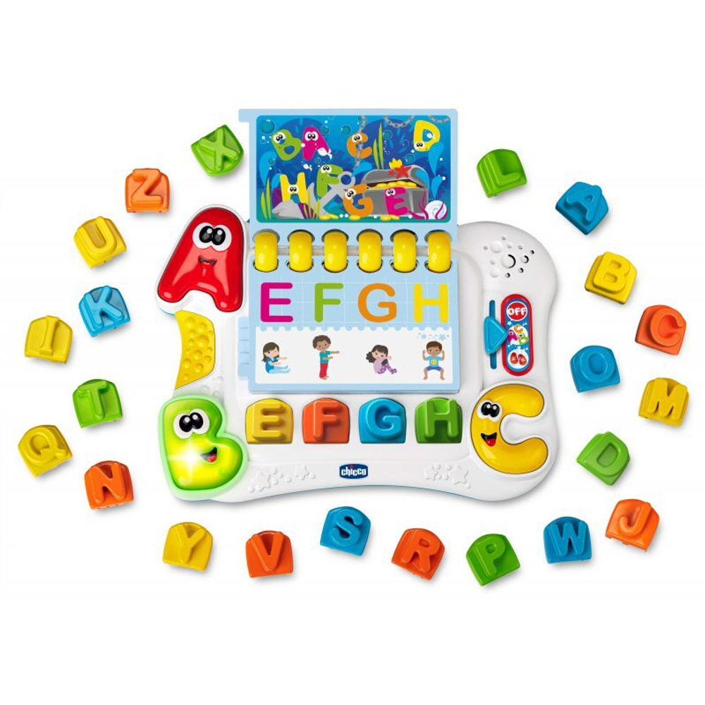 Chicco - Обучающая веселая азбука "Скажи и покажи" вер. 98000