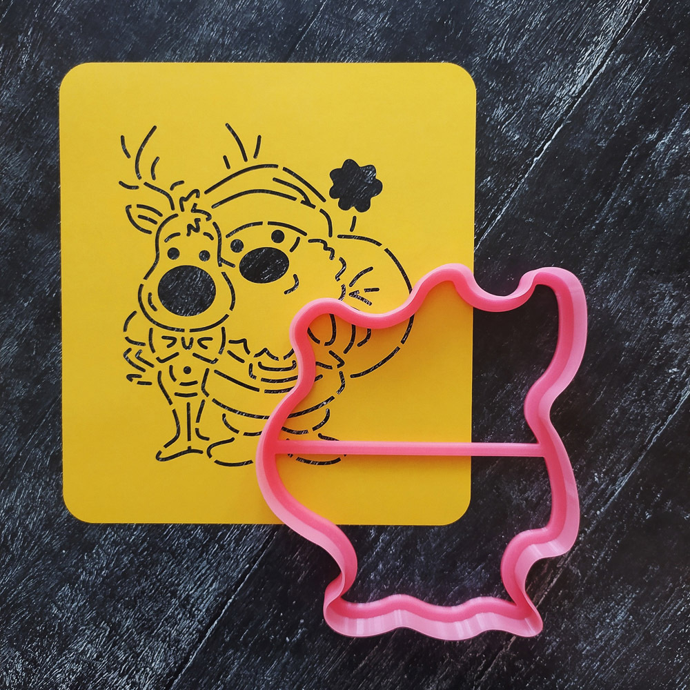 Санта Клаус №21 с оленем