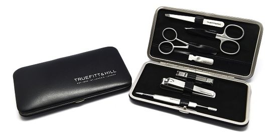 МАНИКЮРНЫЙ НАБОР ИЗ 7 ПРЕДМЕТОВ В КОЖАНОМ ЧЕХЛЕ T&H