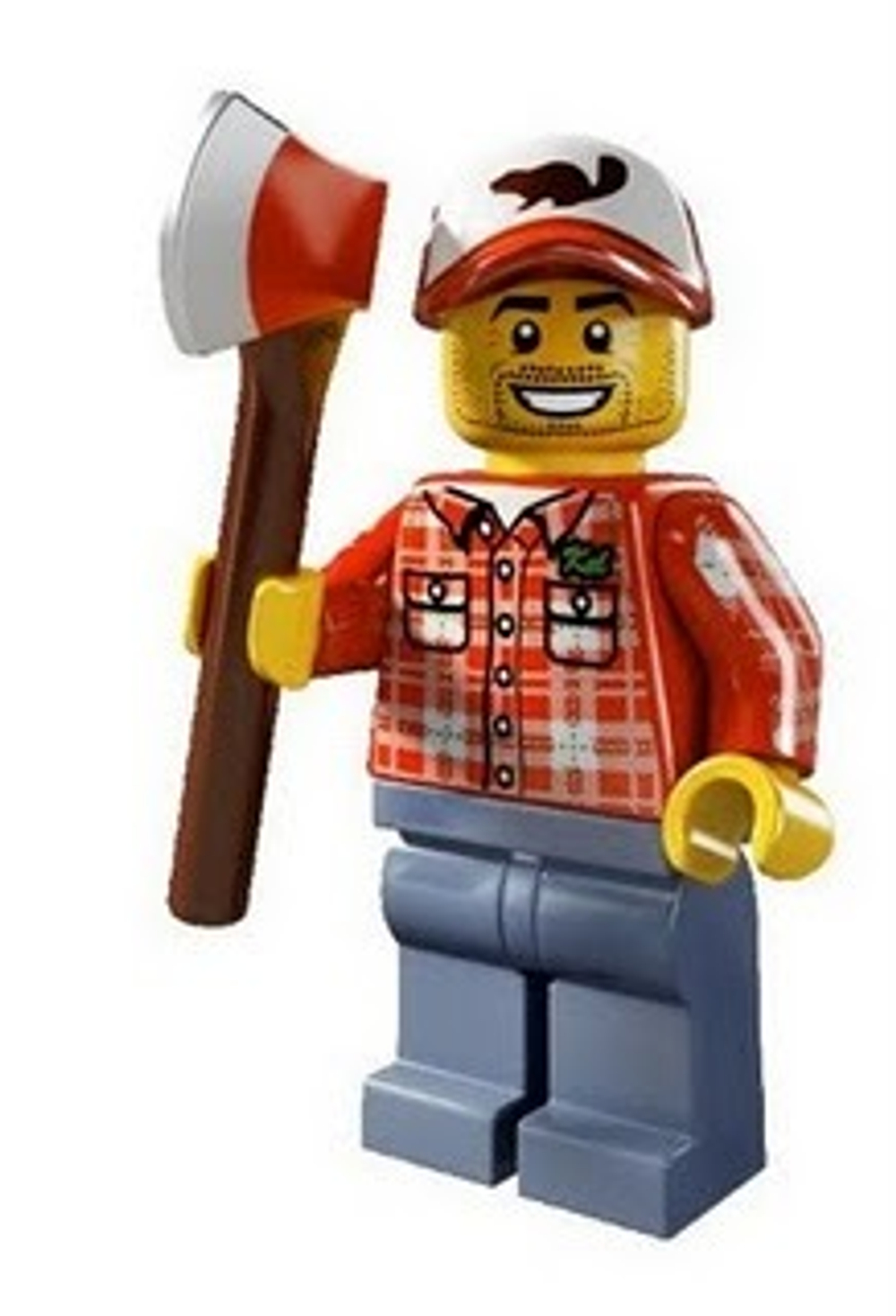 Минифигурка LEGO 8805 - 8 Лесоруб