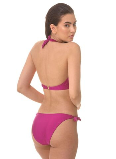 Яркий однотонный купальник Cala Saona: лиф-триангул и плавки-слипы (Размер: C/XL) (Цвет: бирюзовый)