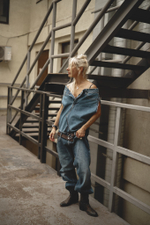 Upcycling комбинезон объемный