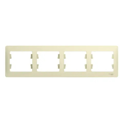 GLOSSA 4-постовая РАМКА, горизонтальная, БЕЖЕВЫЙ