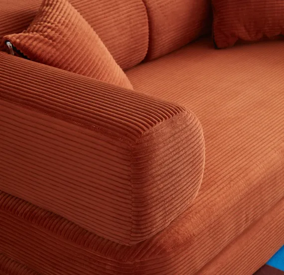 Диван Teddy Prime, терракотовый