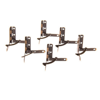 Петля с ограничителем металл  бронза 3,5*3см 2757317