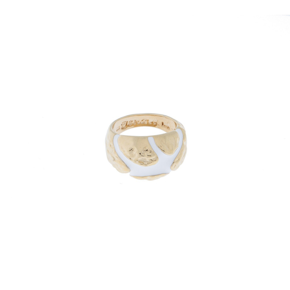 "Кендра" кольцо в золотом покрытии из коллекции "Cosmo" от Jenavi