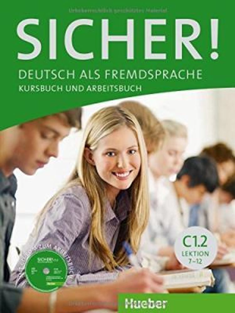 Sicher! C1/2 - Kurs- und Arbeitsbuch mit CD-ROM zum Arbeitsbuch,  Lektion 7-12