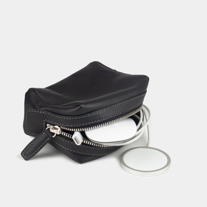 Несессер Mignon из кожи теленка черного цвета