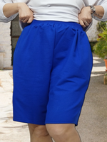 2178 Шорты женские васильковый (60)