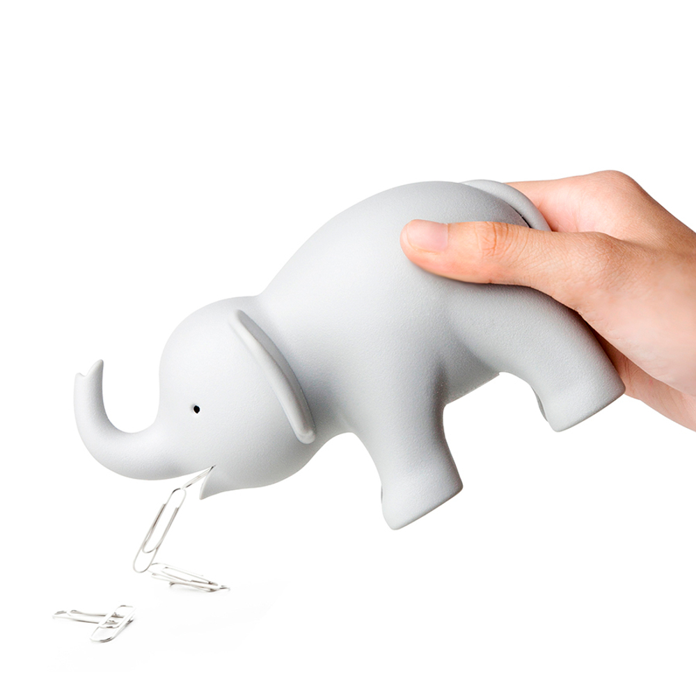 Диспенсер для скотча elephant, серый