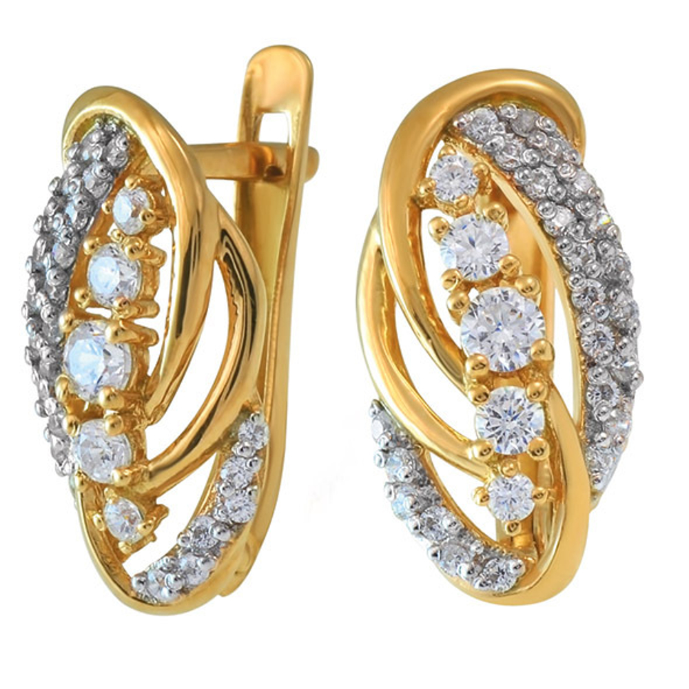 Серьги из золота 585 пробы