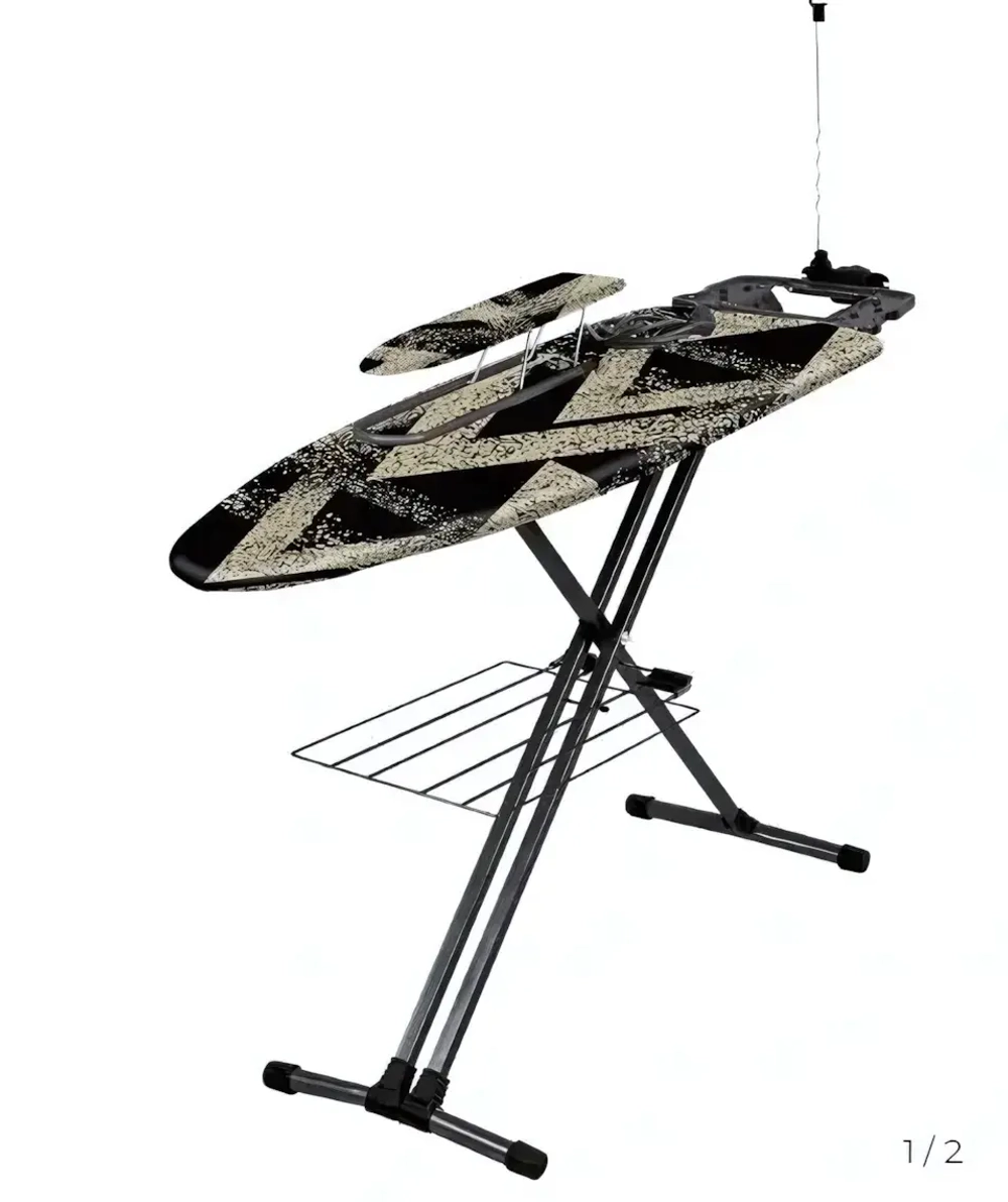 Гладильная доска Nika 9 тефлон (НТ9/11 с золотистыми брызгами черный)