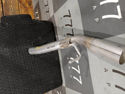 Труба глушителя задняя часть Mazda 3 (BL) 08-13 Новая Оригинал Z6Y640700