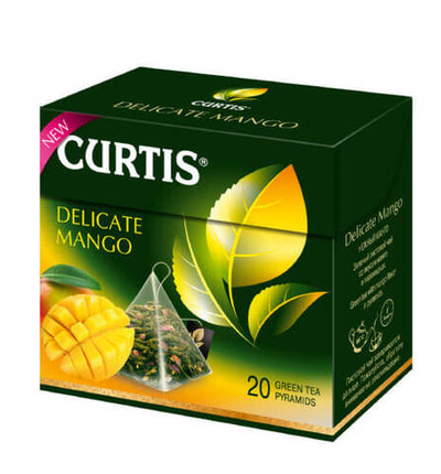 Чай в пирамидках Curtis Delicate Mango 20 шт