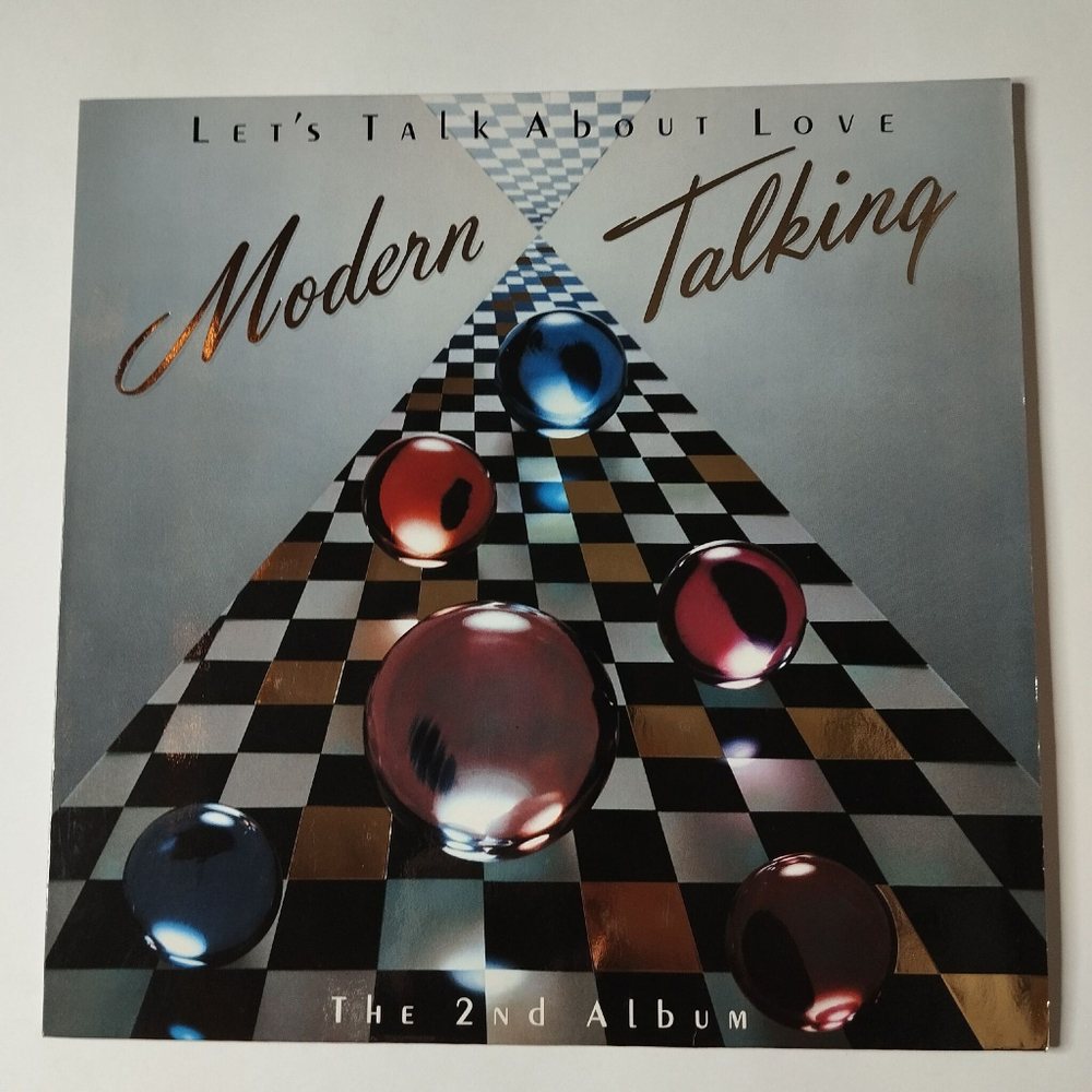 Винтажная виниловая пластинка LP Modern Talking Let's Talk About Love (The 2nd Album) (Germany 1985) Cheri Cheri Lady
