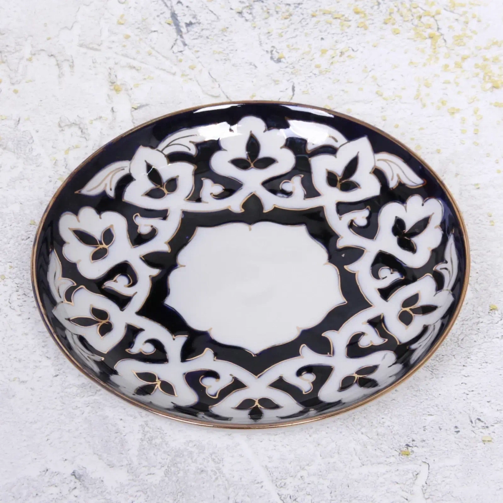 Ляган малый 24см «Пахта» с позолотой