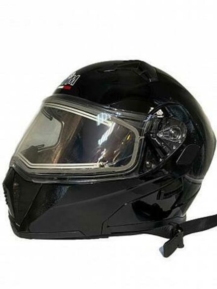 Шлем модуляр AiM JK906 Black Glossy, S