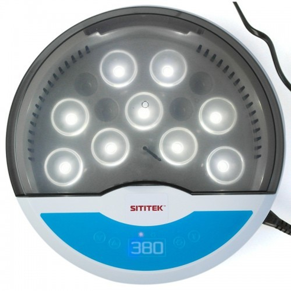 Автоматический инкубатор для куриных и перепелиных яиц "SITITEK 9 LED"