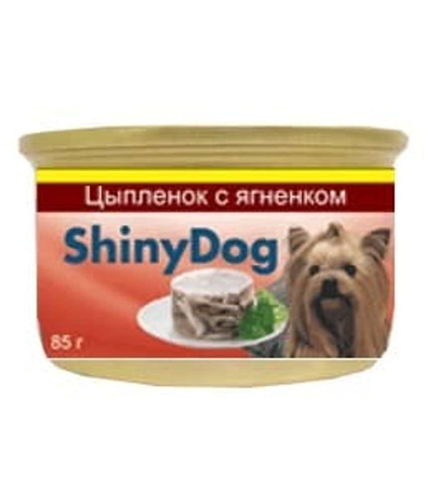 Gimborn Корм конс. 85 г для собак `Гимборн Шанни Дог`, цыпленок с ягненком