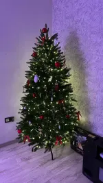 Ель искусственная «Веста» (Литая хвоя) 180 см / 1,8 м