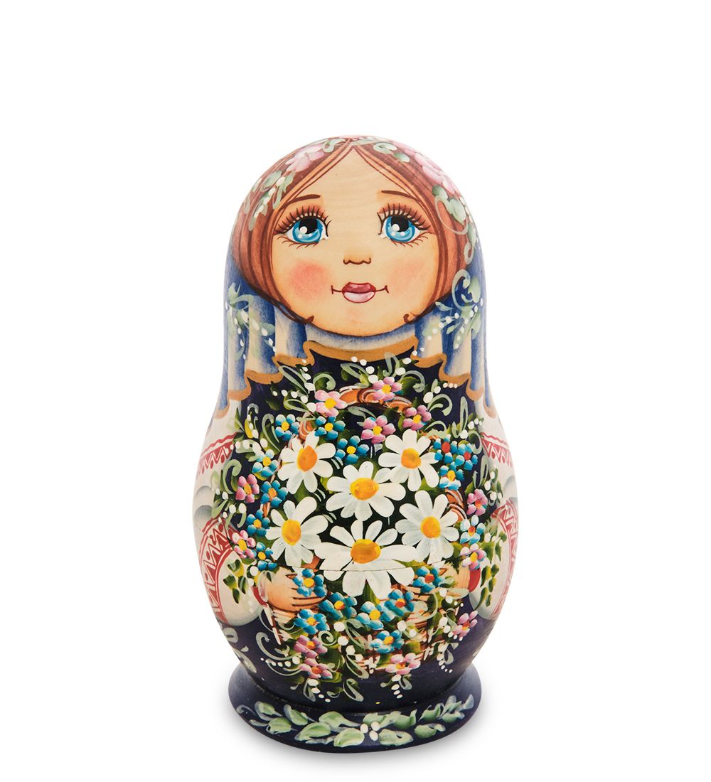 Народные промыслы МР-16/29-B Матрешка 5м «Мария с цветами»