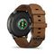 Garmin Venu 4 45 мм Slate with Black Silicone Band and Brown Leather Band (010-03014-03)