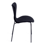 Стул Jacobsen SOFT (mod DC 103) / 1 шт. в упаковке металл/флок, 59x45.5x84.5, черный