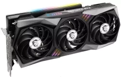 Видеокарта MSI PCI-E 4.0 RTX 3060 Ti GAMING X TRIO NVIDIA GeForce RTX 3060Ti 8192Mb 256 GDDR6 1680/14000/HDMIx1/DPx3/HDCP Ret