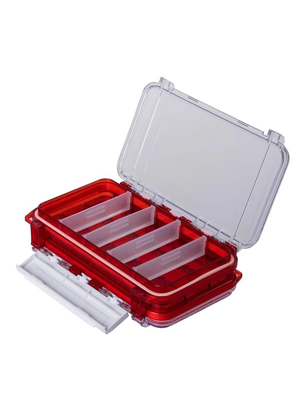 Коробка водонепроницаемая Nisus 18x11x4.5 см, красная