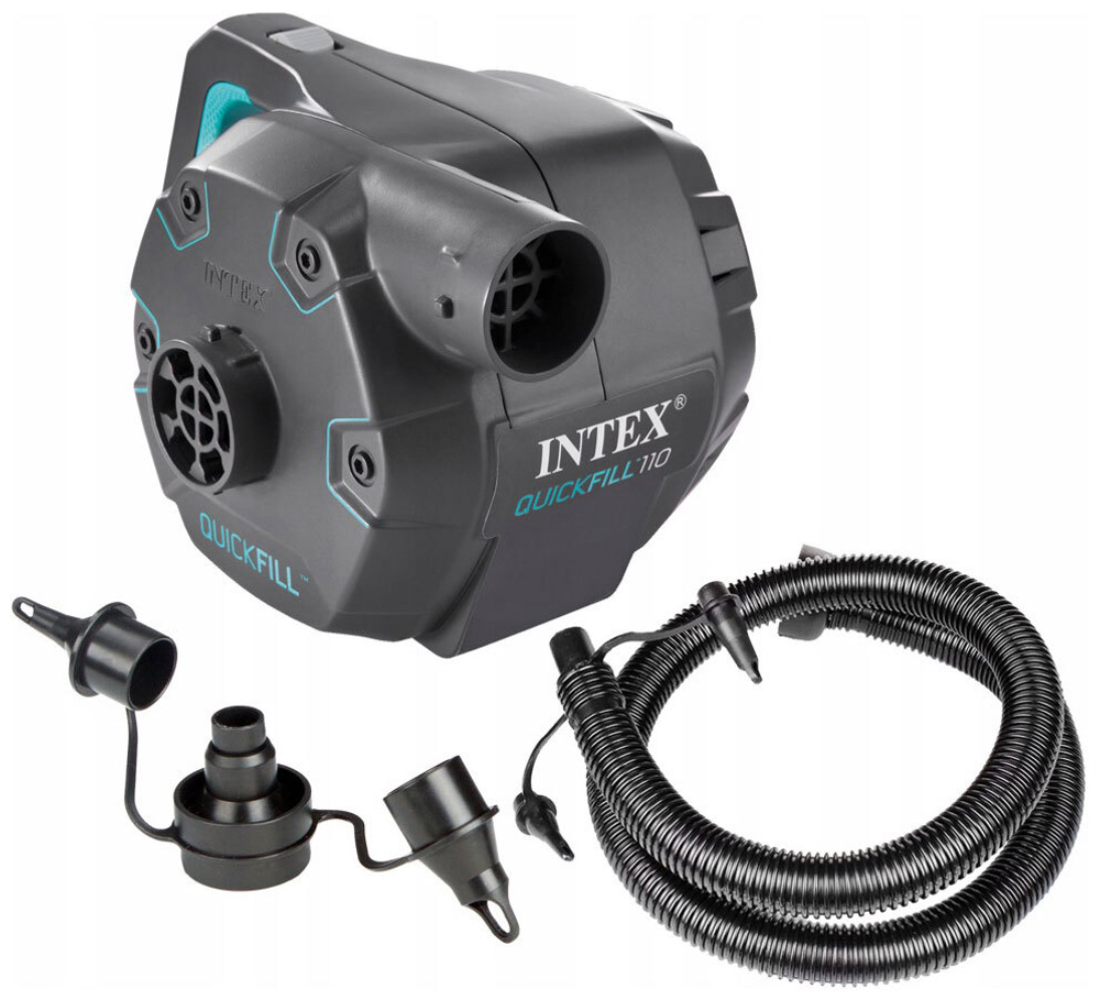 Насос электрический Intex QuickFill 110, серый