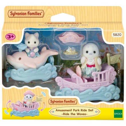 Sylvanian Families - MARINE VEHICLES в парке развлечений Набор с фигурками 5820