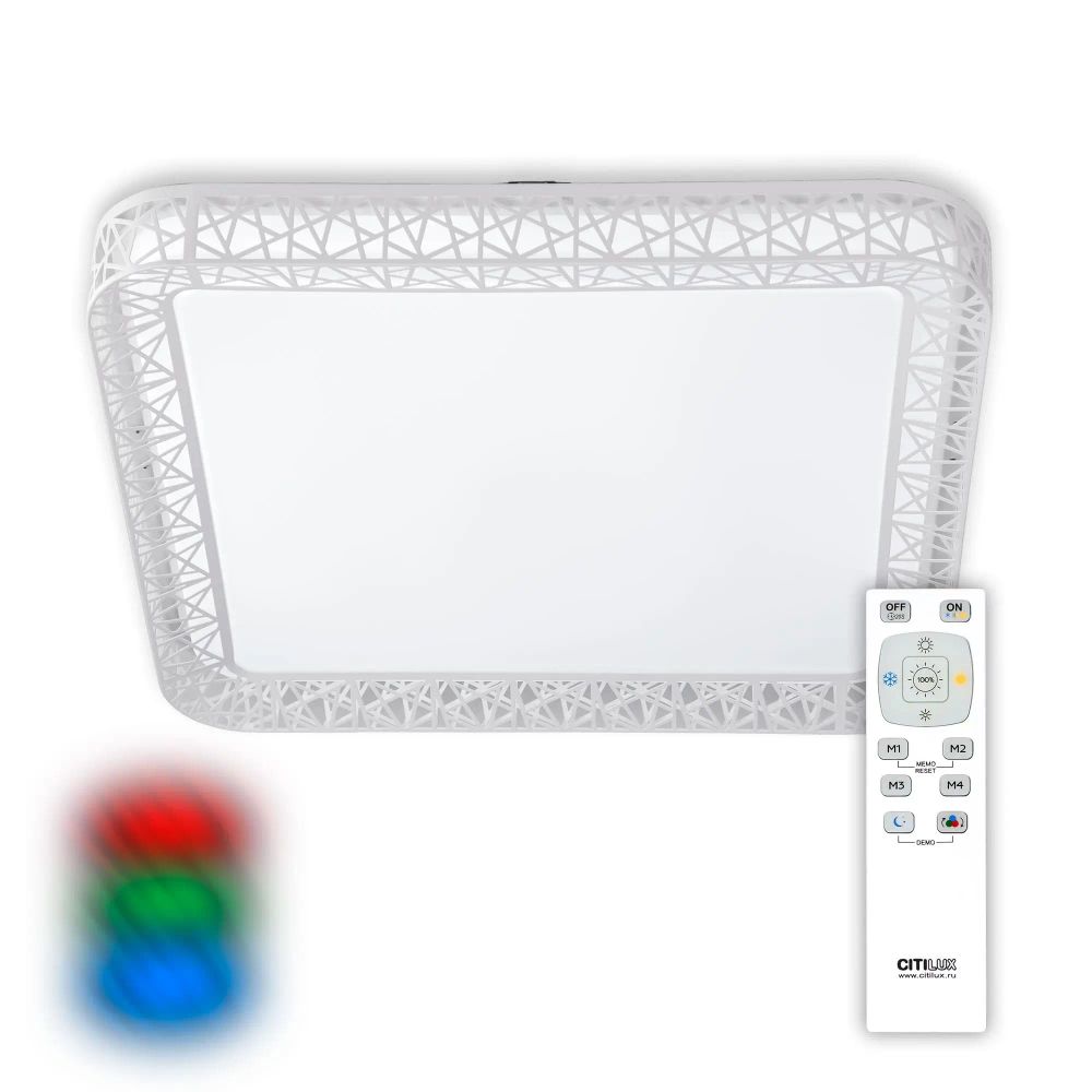 Citilux Герцог CL722080RC Люстра светодиодная с пультом