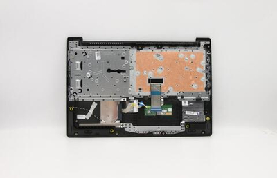Верхняя панель с клавиатурой (топкейс) для ноутбука Lenovo IdeaPad S145-15IIL. раскладка - русская, без подсветки, серая (5CB0W45581), оригинал