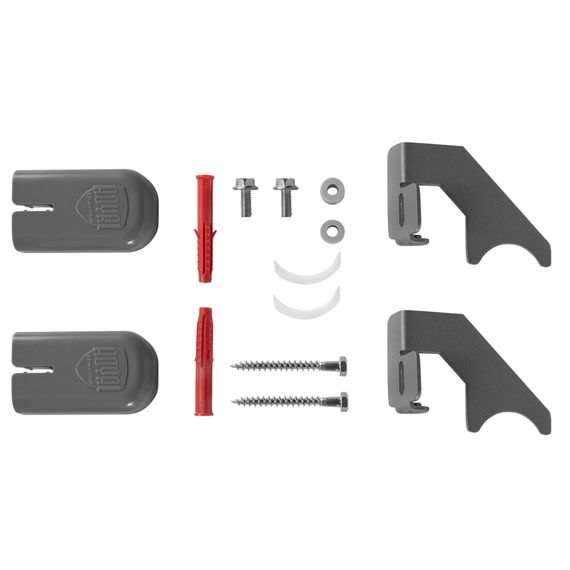 Комплект настенных регулируемых кронштейнов Royal Thermo Design 100, серебристые купить в Москве и Московской области по низкой цене с доставкой по России — (6) Комплект настенных регулируемых кронштейнов Royal Thermo Design 100, серебристые — (6)