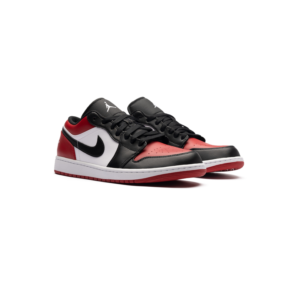 Кроссовки Jordan 1 Low "Bred Toe"