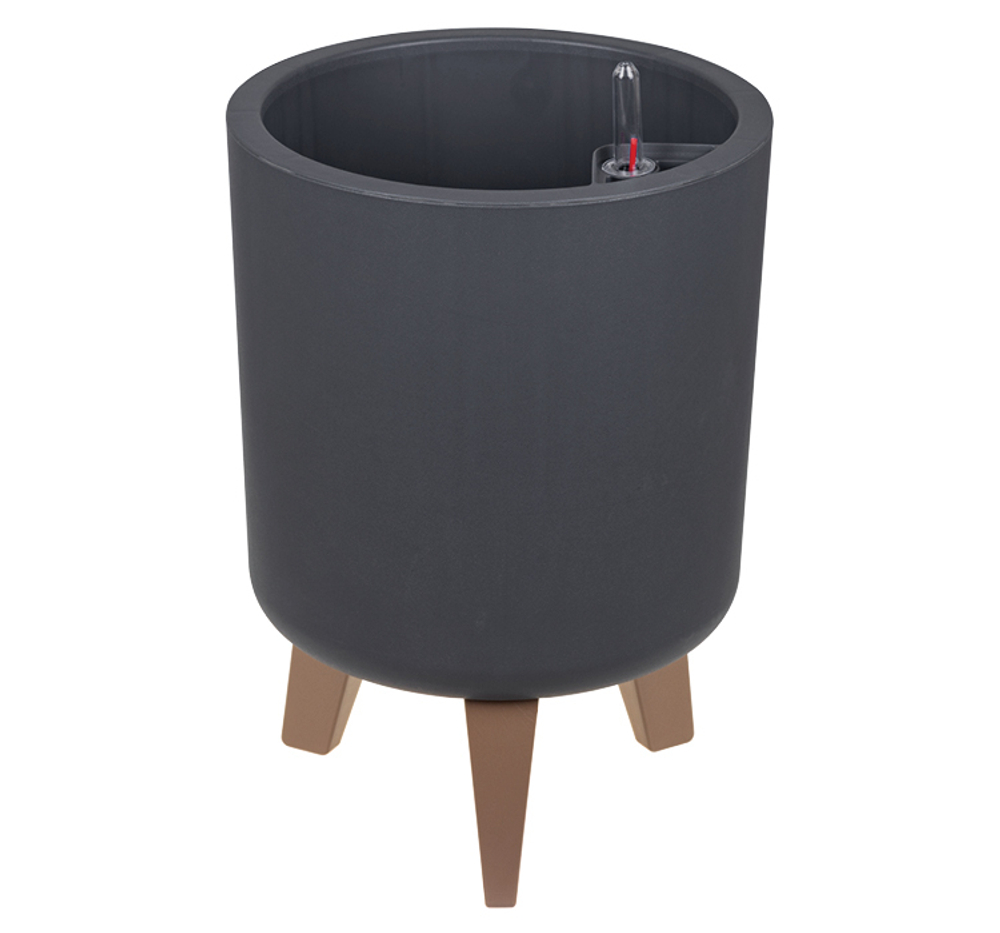 Кашпо ФЛОРИАН высокое с автополивом на ножках D300 мм 19л М3159