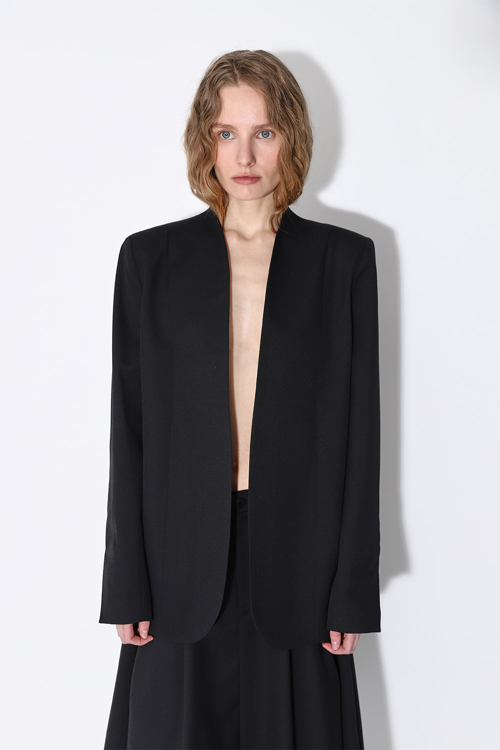 Жакет из смесовой шерсти