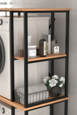 Стеллаж для ванной комнаты MISRA - сосна