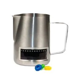 Питчер молочник 480 мл с инд. темп. Coffee Classic Pro d 8,3/7,1 см h10,7 см нерж. P.L.- Barbossa