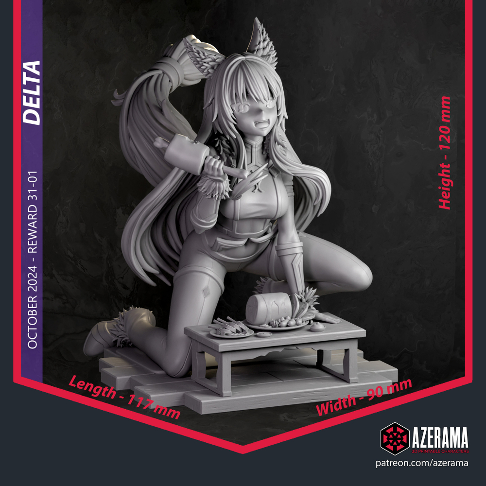 Дельта Восхождение в тени! Фигурка Delta The Eminence in Shadow