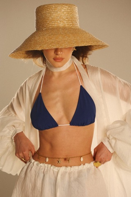 Шляпа Купол бежевая